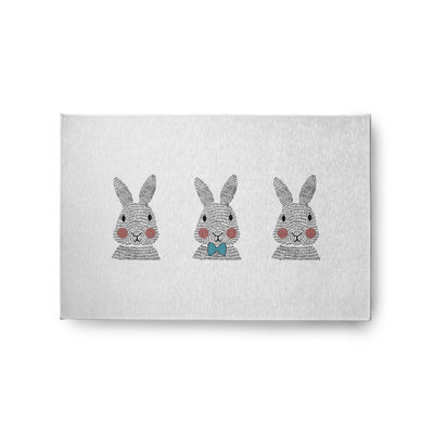 Chenille Abstract Indoor Rug