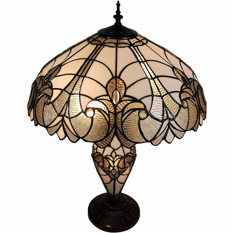 Lampe de banquier Davy, H 27 po x l 22 po x P 12 po