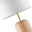 Wood Table Lamp