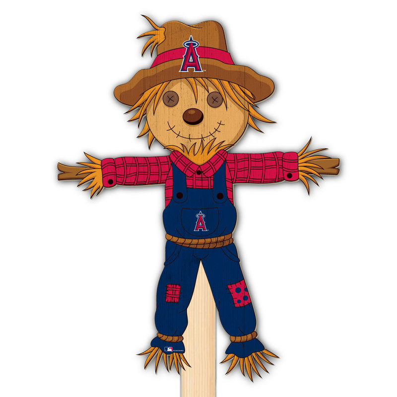Los Angeles Angels Scarecrow Yard Stake, Los Angeles Angels