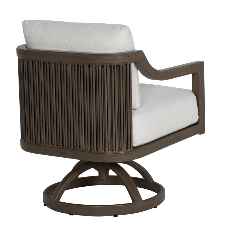 Samara Cushioned Dining Swivel Rocker