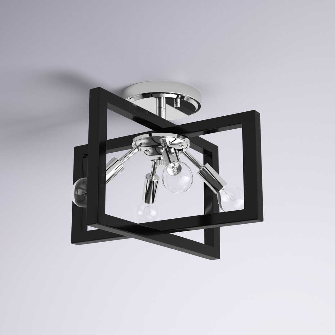 Julien Semi Flush Mount Etta Avenue™ Fixture 