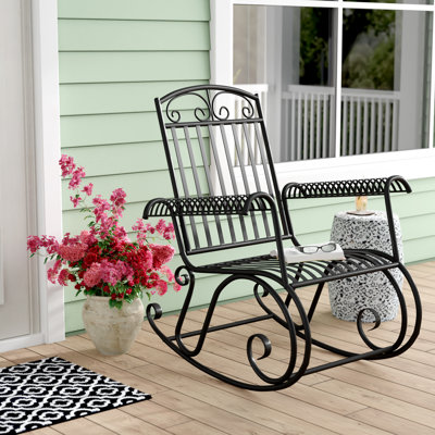 Fauteuil à bascule extérieur porche Nocona