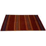 Chevron Area Rug in Multicolor