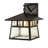 Double Bar Mission Solid Brass Armed Sconce