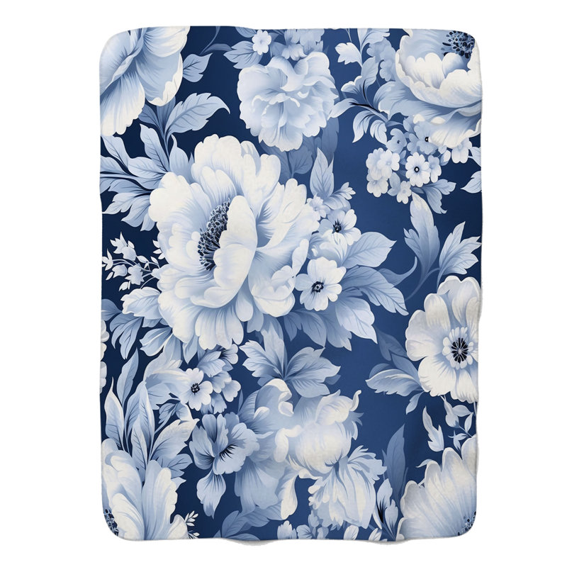 Indigo Geos - Couverture Sherpa de qualité supérieure 1 pièce, Grand lit