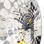 Kobuk - Horloge murale peinture abstraite-2032638878