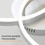 3-Light Dimmable LED Flush Mount
