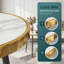 Table basse de table simple en bois massif, blanc