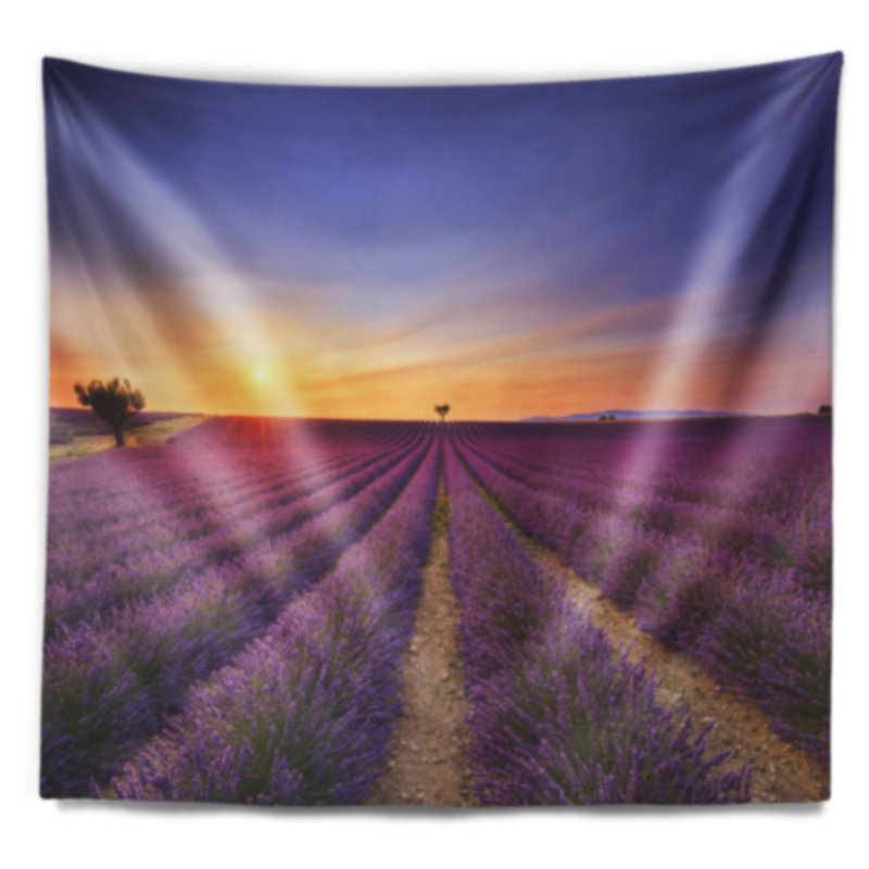 Polyester Tapestry, 78" H x 92" W