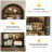 79.5" Tall Arched Bookshelf-492192280