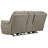 Faux Leather Home Theater Seating with Cup Holder-67200409