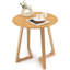 Solid Wood Sled End Table