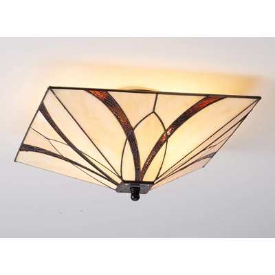 Colored Glass Lampshade