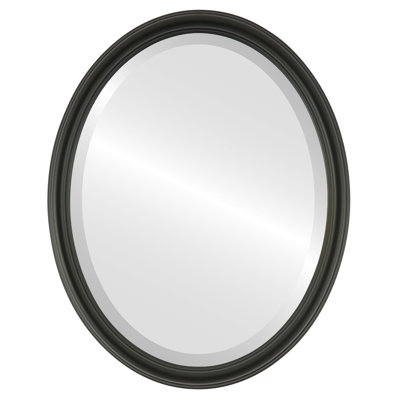 Reith Wood Flat Wall Mirror