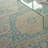 Velan Floral Handmade Looped Wool Ocean Blue/Beige Area Rug-1463185217