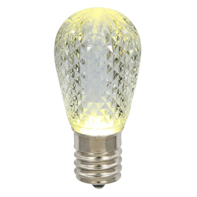 Paquet de 25 ampoules DEL de remplacement claires et chaudes Club - base E26