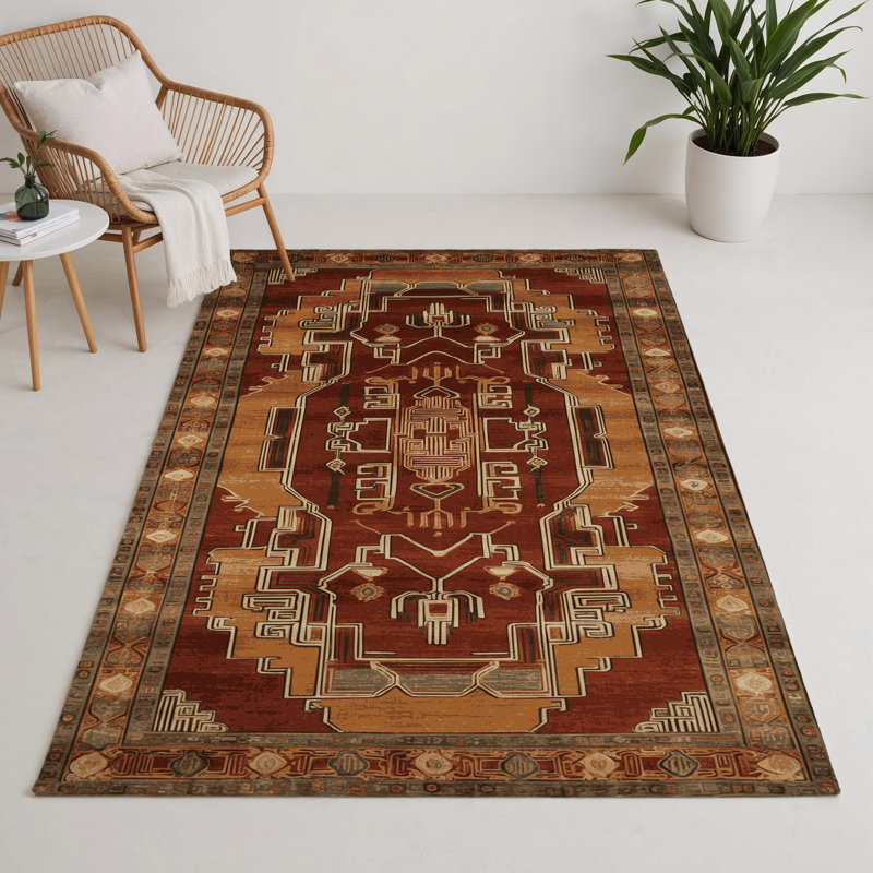 Tapis intérieur et extérieur ArtDeco, Rectangulaire 3 pi x 5 pi