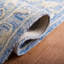 Tapis ivoire / bleu en laine touffeté à la main Esponga-1317500463
