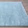 Solid Color Machine Woven Polypropylene Area Rug in Blue