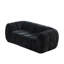 Chenille Pure Foam Sofa, Modern Quilted Cloud Sofa, Deep-Seat Chenille Pure Foam Sofa-1605783267