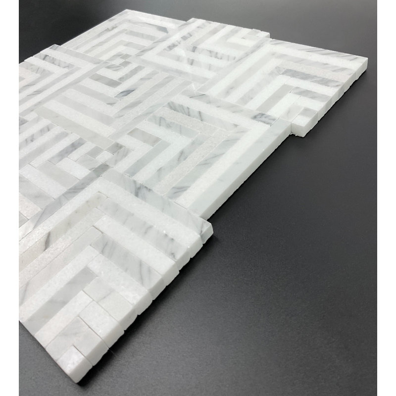 Natural Stone Mosaic Wall & Floor Tile, Thassos White