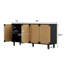 Meuble télé avec rangement Buffet Accent Natural