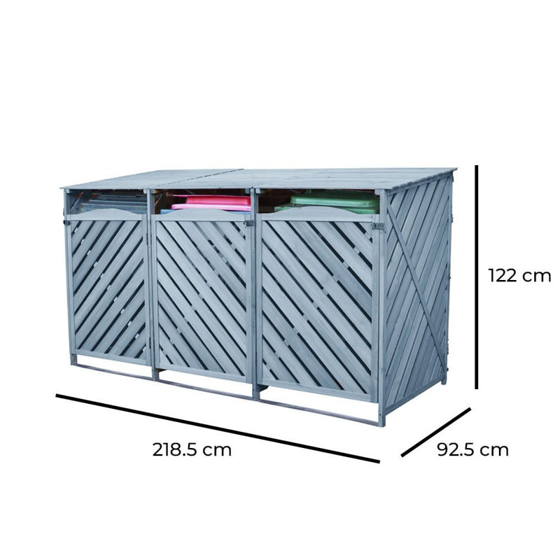 Bin Store, Grey