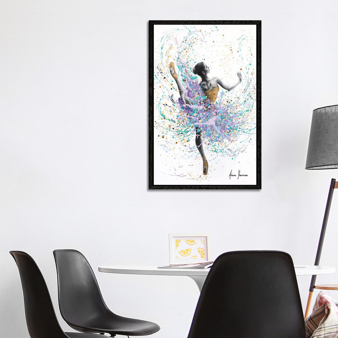 Floret Ballet von Ashvin Harrison - Galerie-verpackte Leinwand Giclée