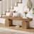 Entryway Bench, 59" Long Black Shoe Bench With Arched Bases, Wooden Indoor Furniture For Entryway-788496490