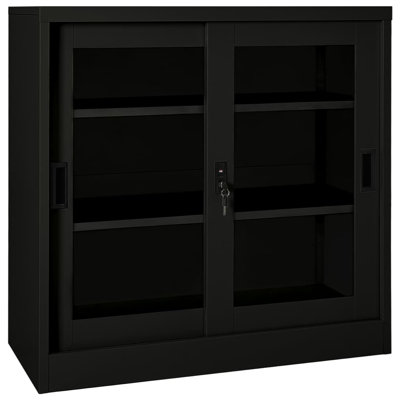 Office Cabinet 35.4" x 15.7" x 35.4" Steel