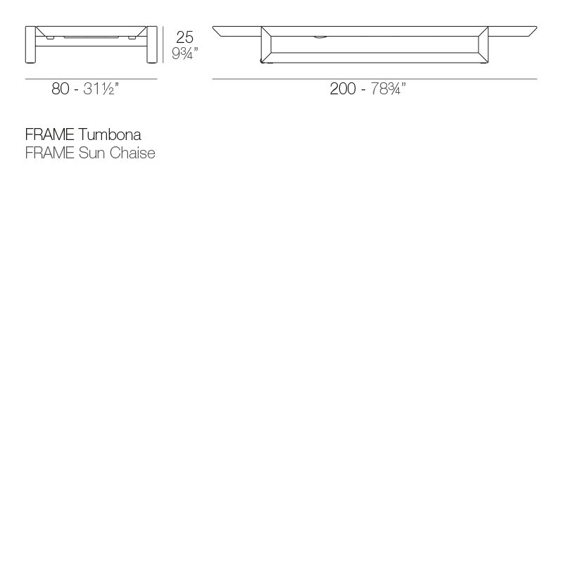 Frame - Resin Sun Chaise - Basic, Taupe