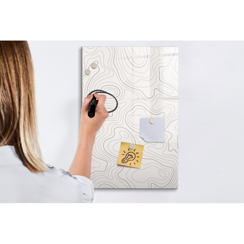Magnetic Glass Dry Erase Board