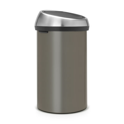 Brabantia 16gal Touch Top Trash Can