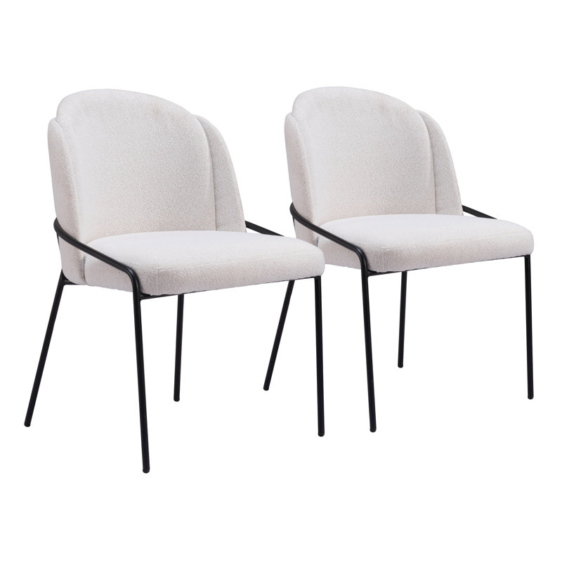 Chaise d'appoint Pedaias, Blanc