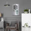 Ivy Bronx «Deco Grey Marbleon» par Sabrina Balbuena, art mural en métal-725702065