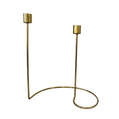 10'' H Metal Tabletop Candlestick