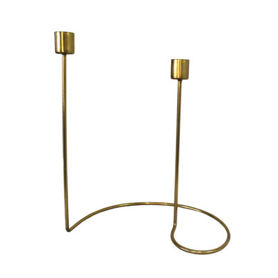 Porte-bougie double