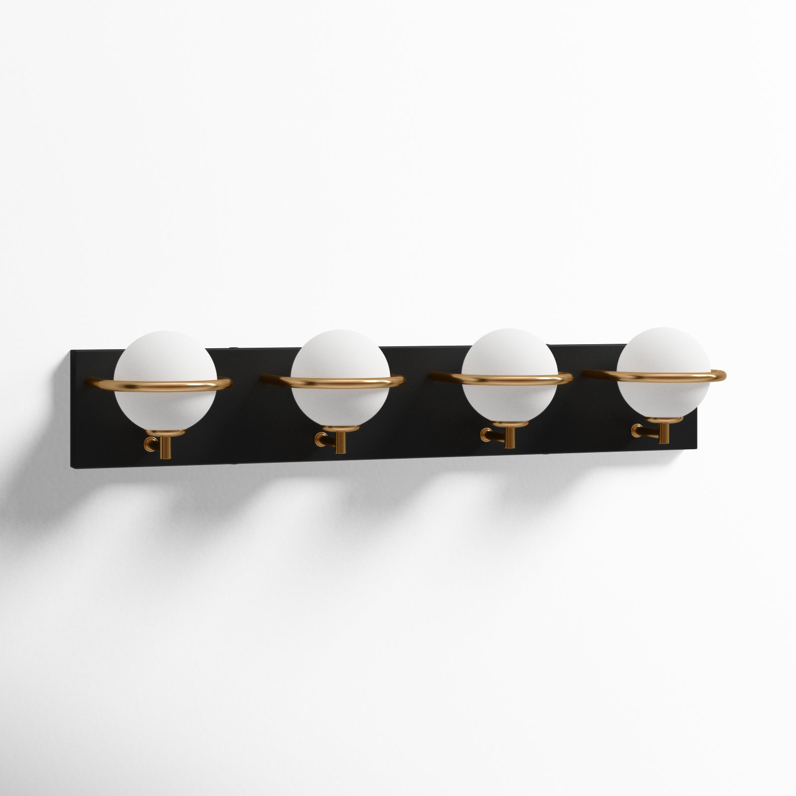 Bertram 4 Light Frosted Dimmable Vanity Light