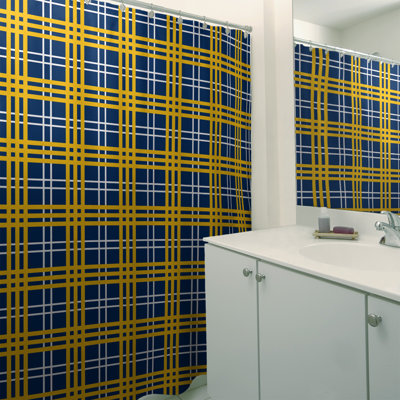 Plaid Shower Curtain