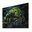 Art mural sur bois de pin naturel Neon Trailblazer-101401597