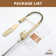Spring Standard Kitchen Faucet with Dual-Function Spray Head and Deck Plate