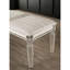 Banc classique classique 1pc avec pieds en acrylique et miroir en bois massif-1092344725