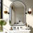 Quesenberry Arch Wall Mirror-895716173-895716174