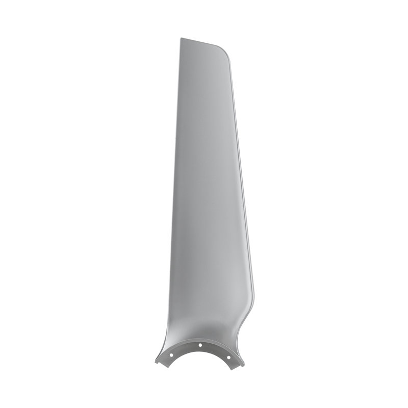 TriAire 44 inch Indoor/Outdoor Ceiling Fan Blade Set of 3 - Silver, Silver, 1.93" H x 20.62" W x 5.87" D