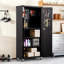 Armoire de rangement de garage avec roulettes