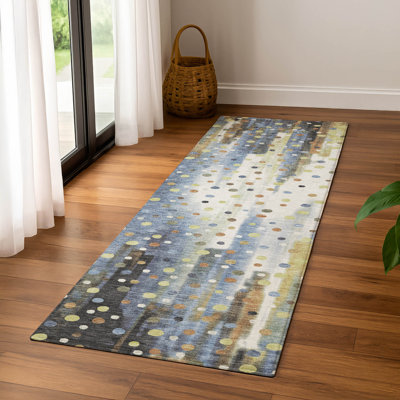 Premium Machine Washable Mayfield AMF2213 geometric Rug