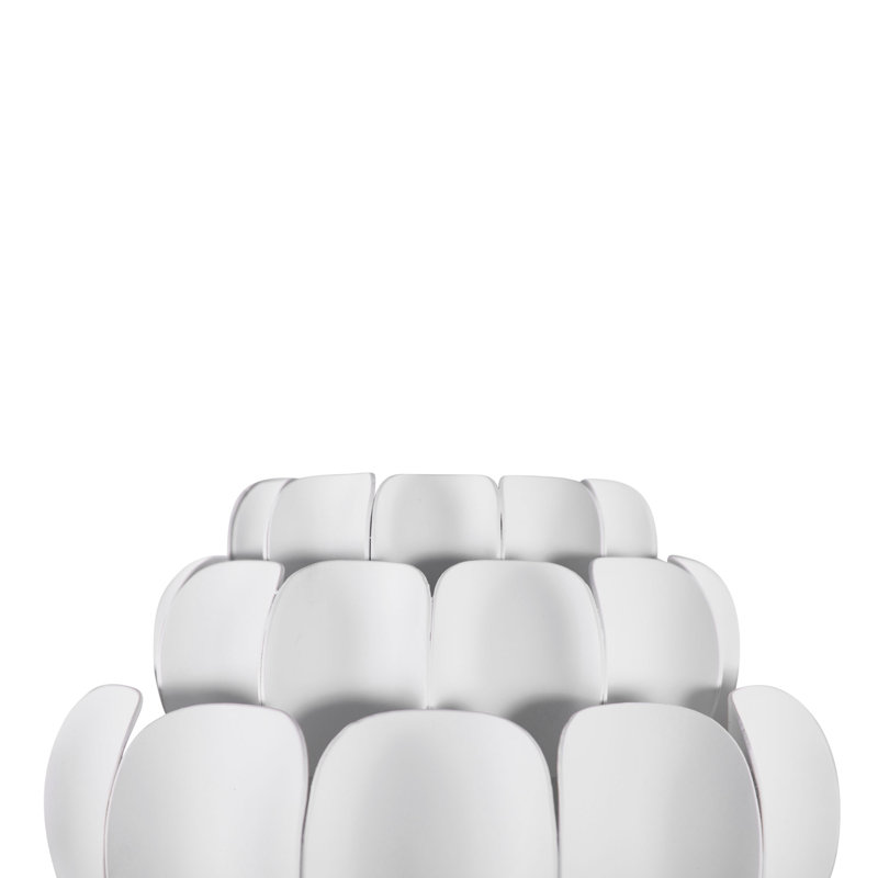 Swoon Wall Sconce, Matte White, 1