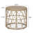 3Pc Outdoor Chat Set With Cushions