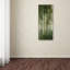 Art mural sur toile tendue - art mural «Resections Panel III» de Julia Purinton pour le salon, la chambre à coucher ou le bureau - 10 x 24-33404580